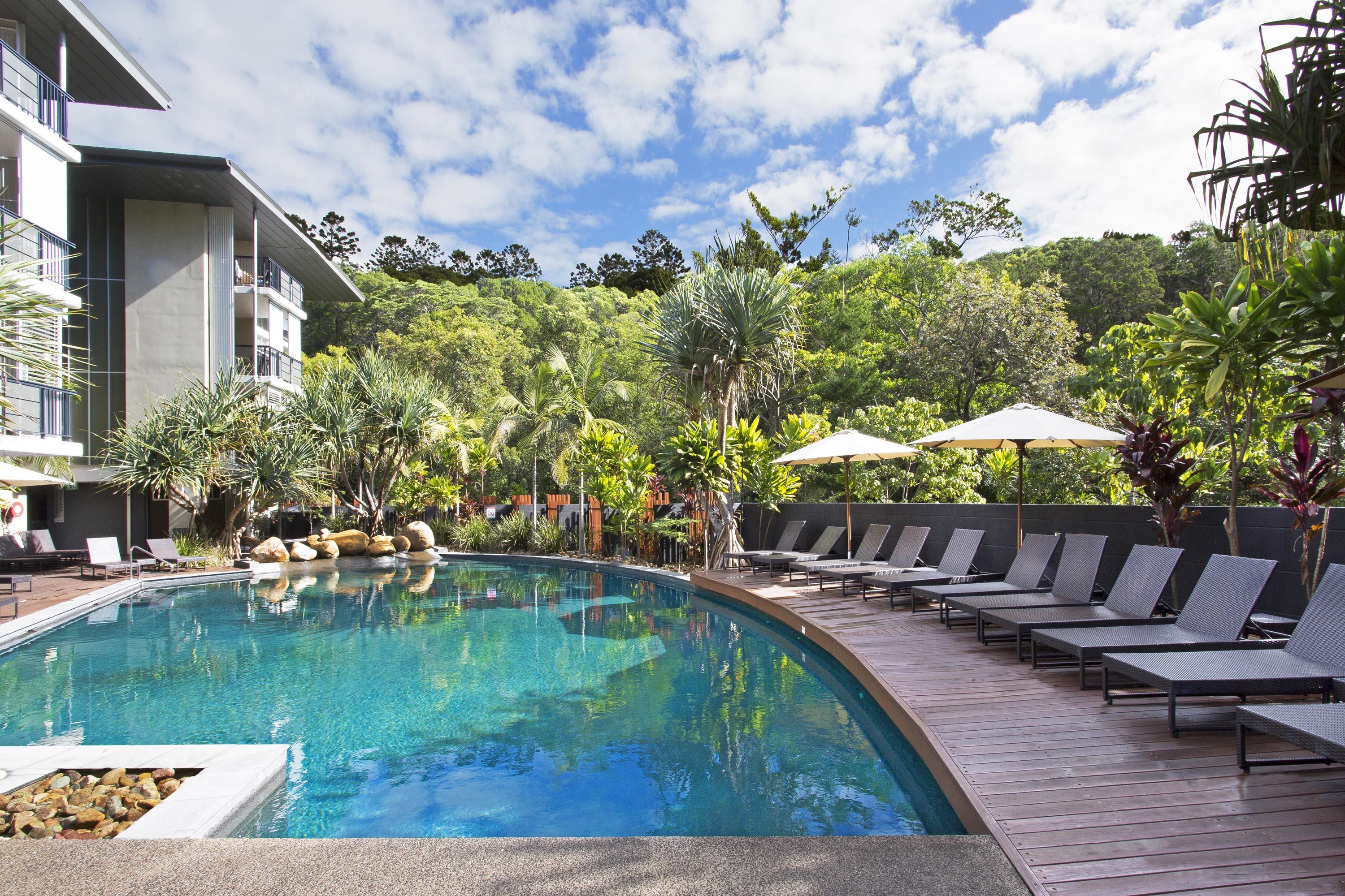 Peppers Noosa Resort And Villas Exteriér fotografie The swimming pool at the resort